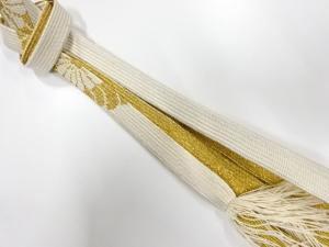 未使用品　正絹　撚り房　手組帯締め